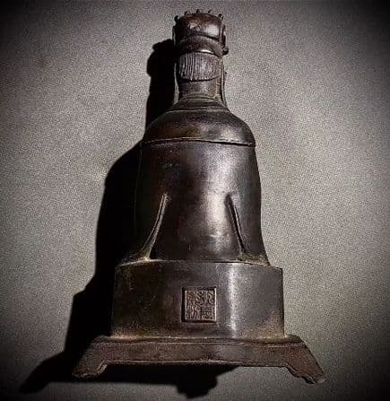 銅器 人物像 古美術 コレクション品 銅製 工芸品 彫刻装飾品置物