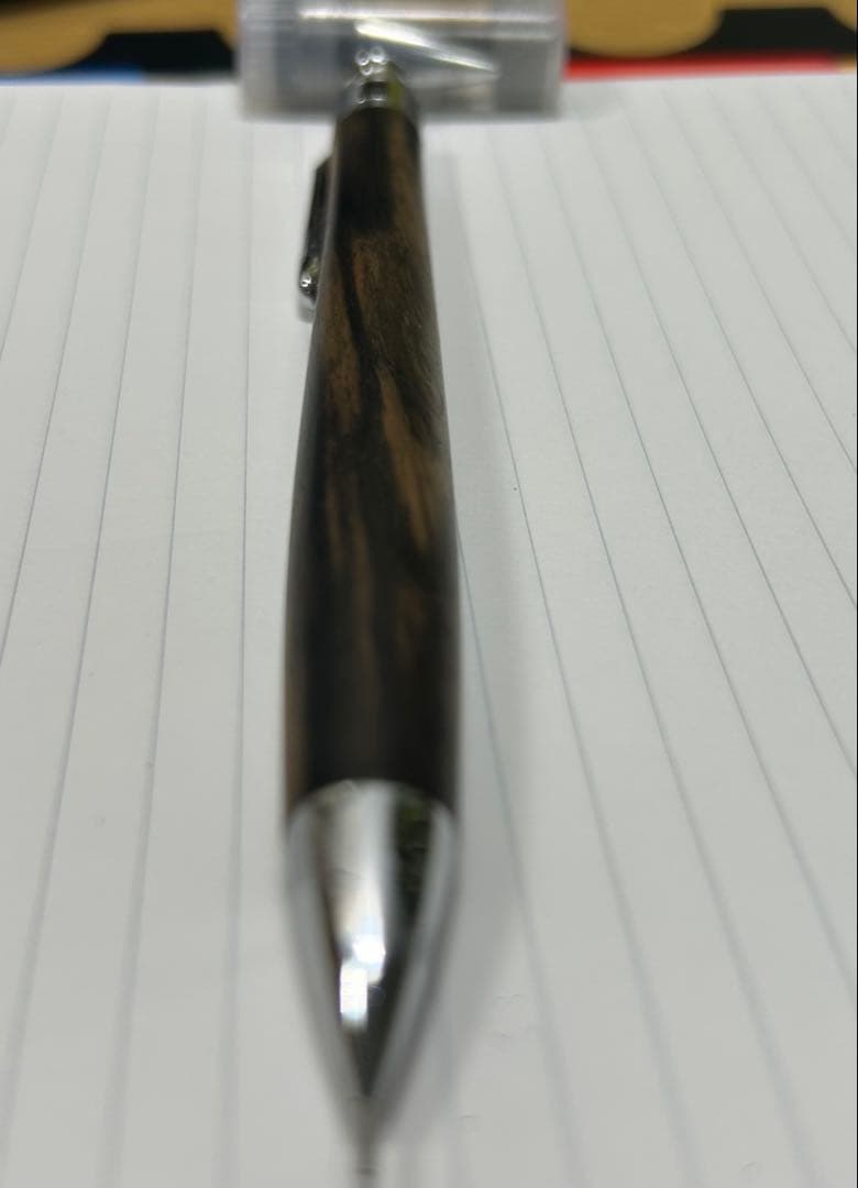 【最終値下げ】工房楔　黒柿　0.5mmシャープペンシル