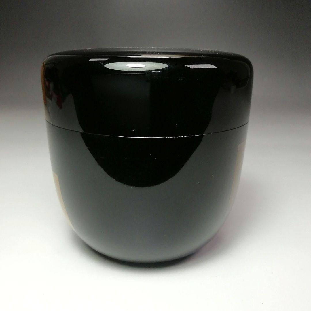 Ｓ４９４　棗　『源氏棗』『塗師　多田桂寛作』　共箱　茶道具