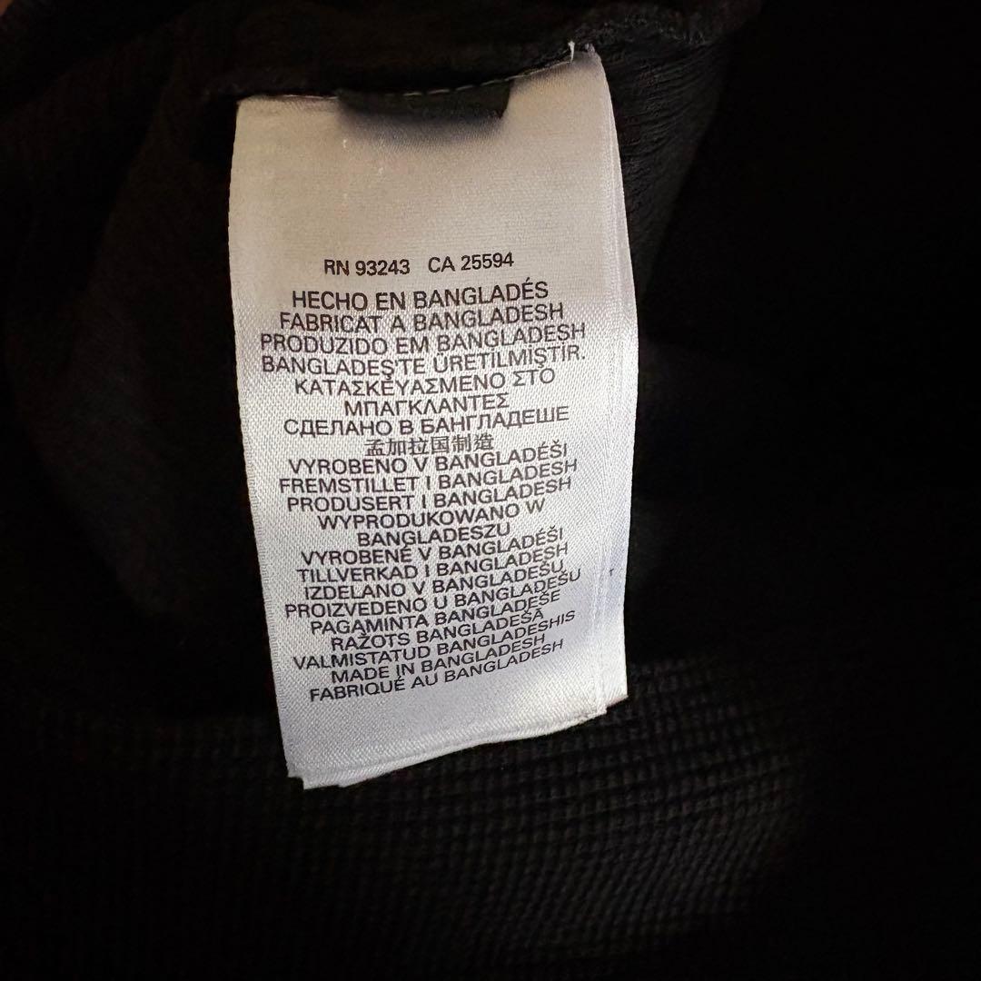 ひ*ち様 DIESEL サーマルジップパーカー ブラック L ディーゼル A00