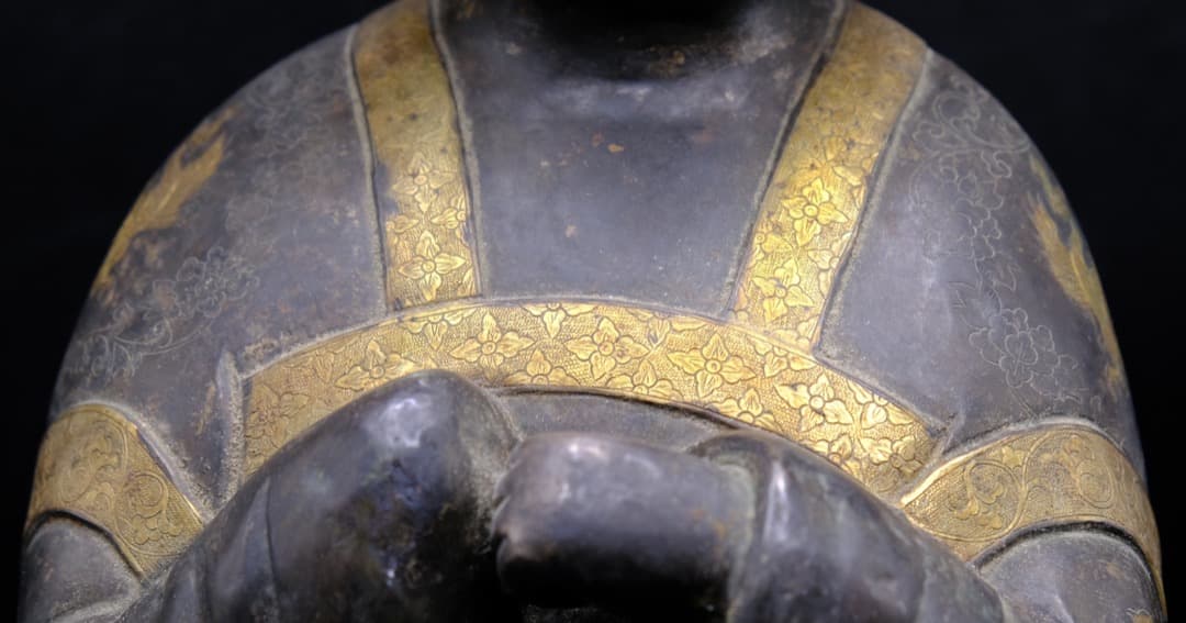 希少　中国美術　唐婦人像　細密象嵌　金属工芸　銀　銅　古玩　総重量2031.8g