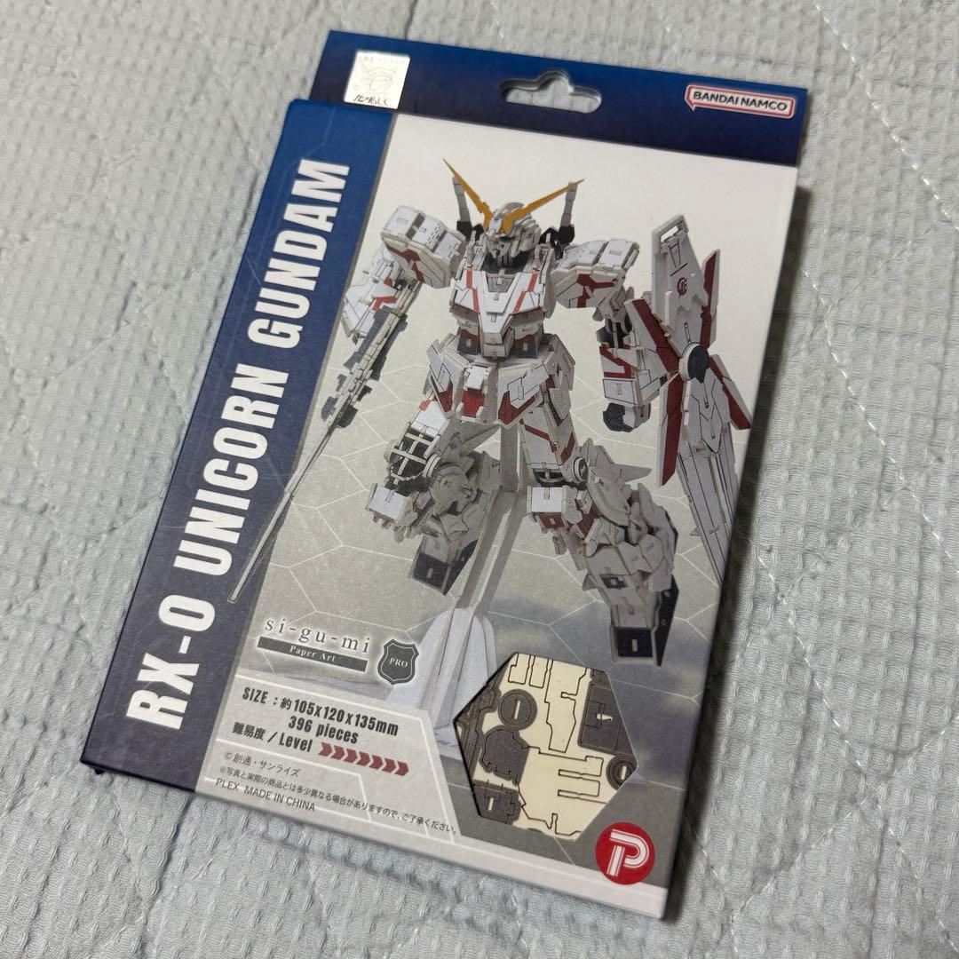 新品　Paper Art si-gu-mi PRO ガンダム/ザク計7点セット