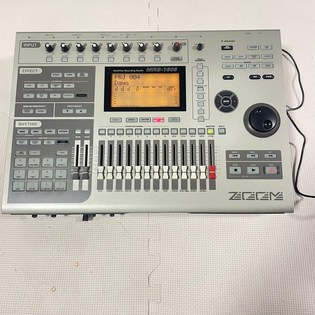ZOOM MRS-1608 マルチトラックレコーディングスタジオ　現状品
