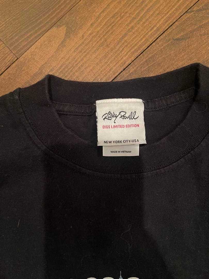 Ricky Powell × RUN DMC フォトTシャツPARIS ’87M