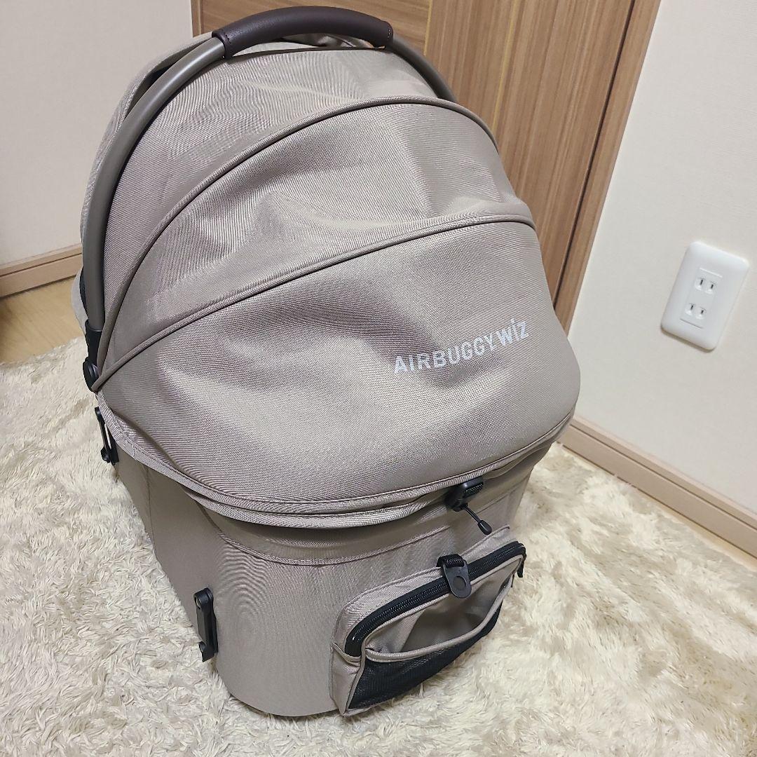 AIRBUGGY wizX ペットカート カーキ色