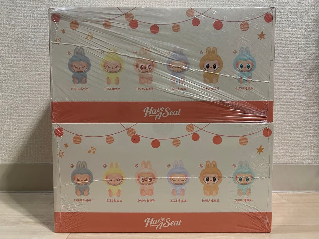 正規品 未開封 ラブブ have a seat アソートボックス 2箱