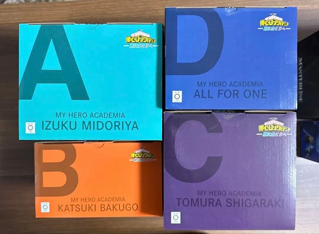 一番くじ　ヒロアカ　更に向こうへ　 A,B,C,D,E,ラストワン賞　6体セット
