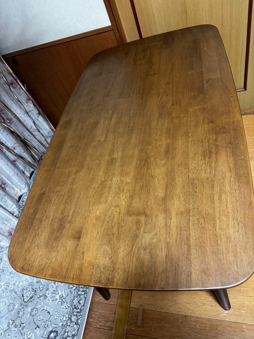 【期間限定 12/30まで】ニトリ ダイニングテーブル ナッツ 幅130 美品