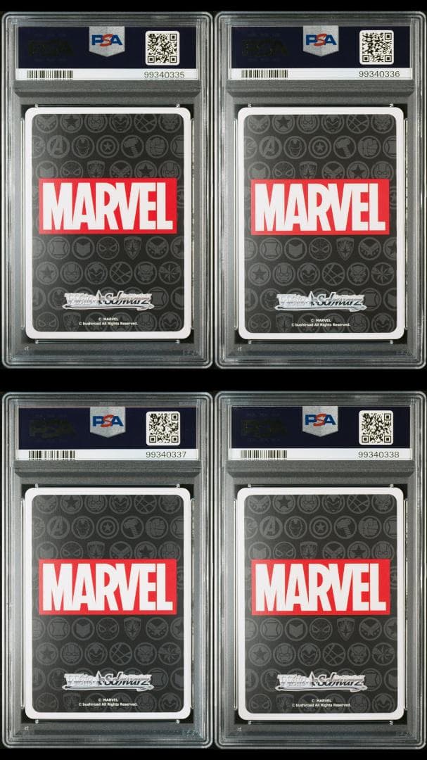 【PSA10・8】WEISS SCHWARZ MARVEL PSA set