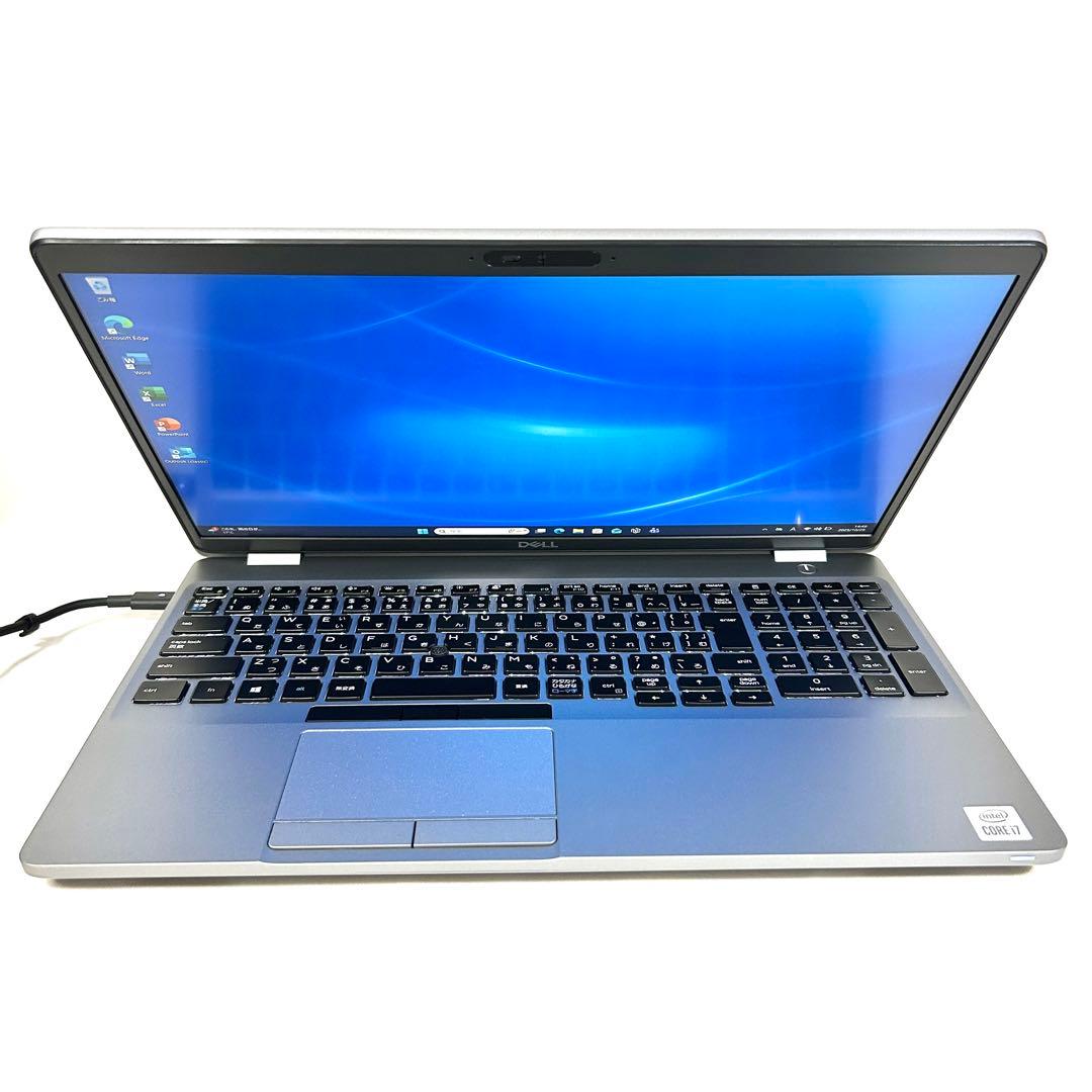 美品 DELL Latitude 5511 i7 512GB 16GB オフィス