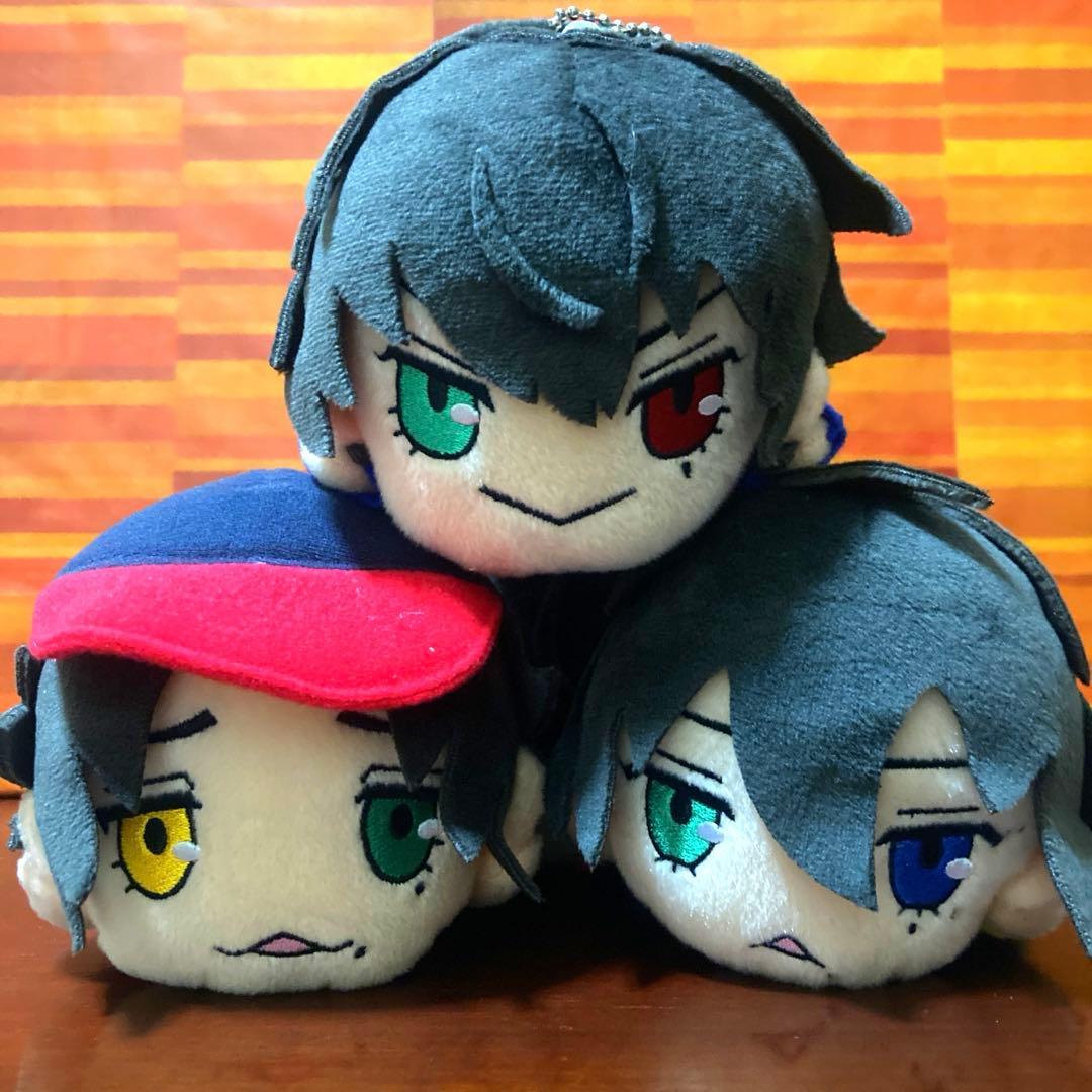 ヒプマイ レザー風ソファー型ティッシュケースカバー くまぐるみ 寝そべり