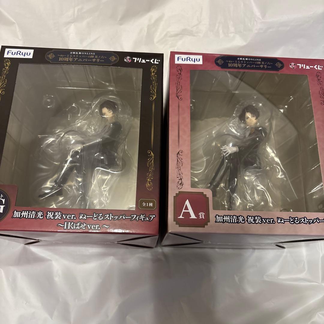 刀剣乱舞　フリューくじLG賞 A賞 加州清光　ぬーどるストッパーフィギュア