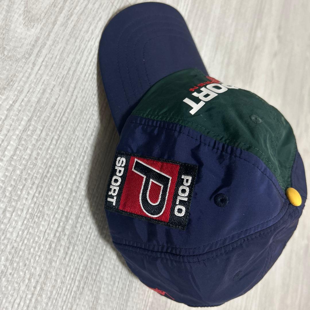 【復刻】POLO SPORT ナイロンキャップ　極美品