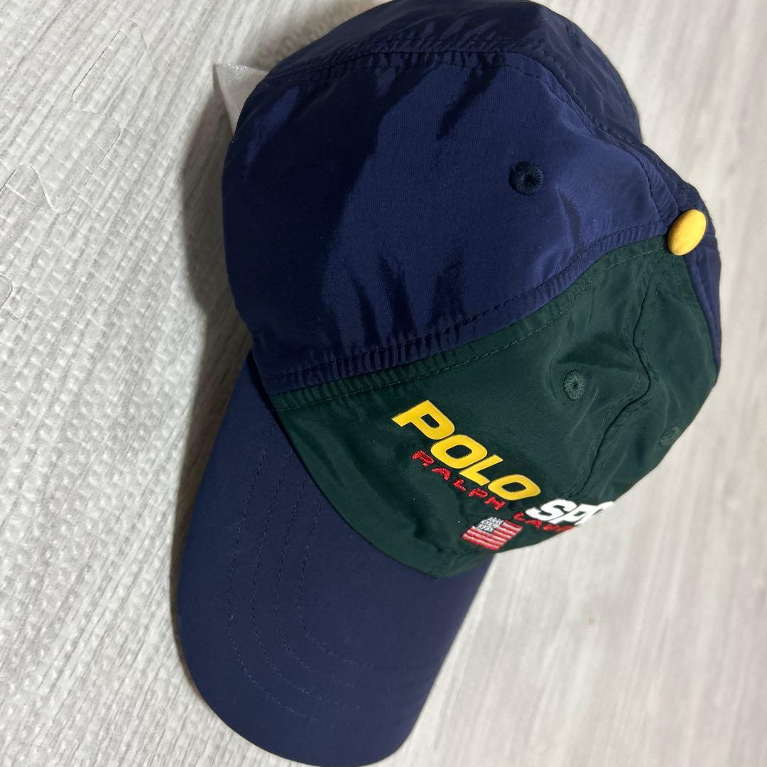 【復刻】POLO SPORT ナイロンキャップ　極美品