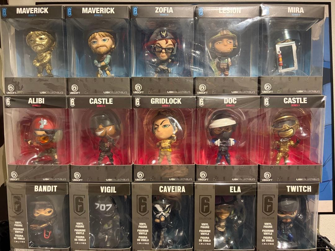 新品未開封 Rainbow Six Siege フィギュア 30体セット