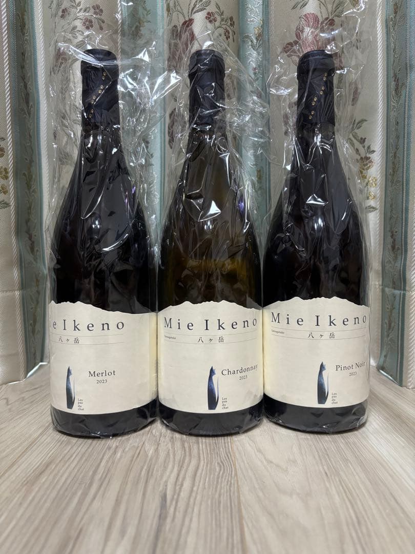 ドメーヌ ミエイケノ Mie Ikeno 2023 3本セット シャルドネなど