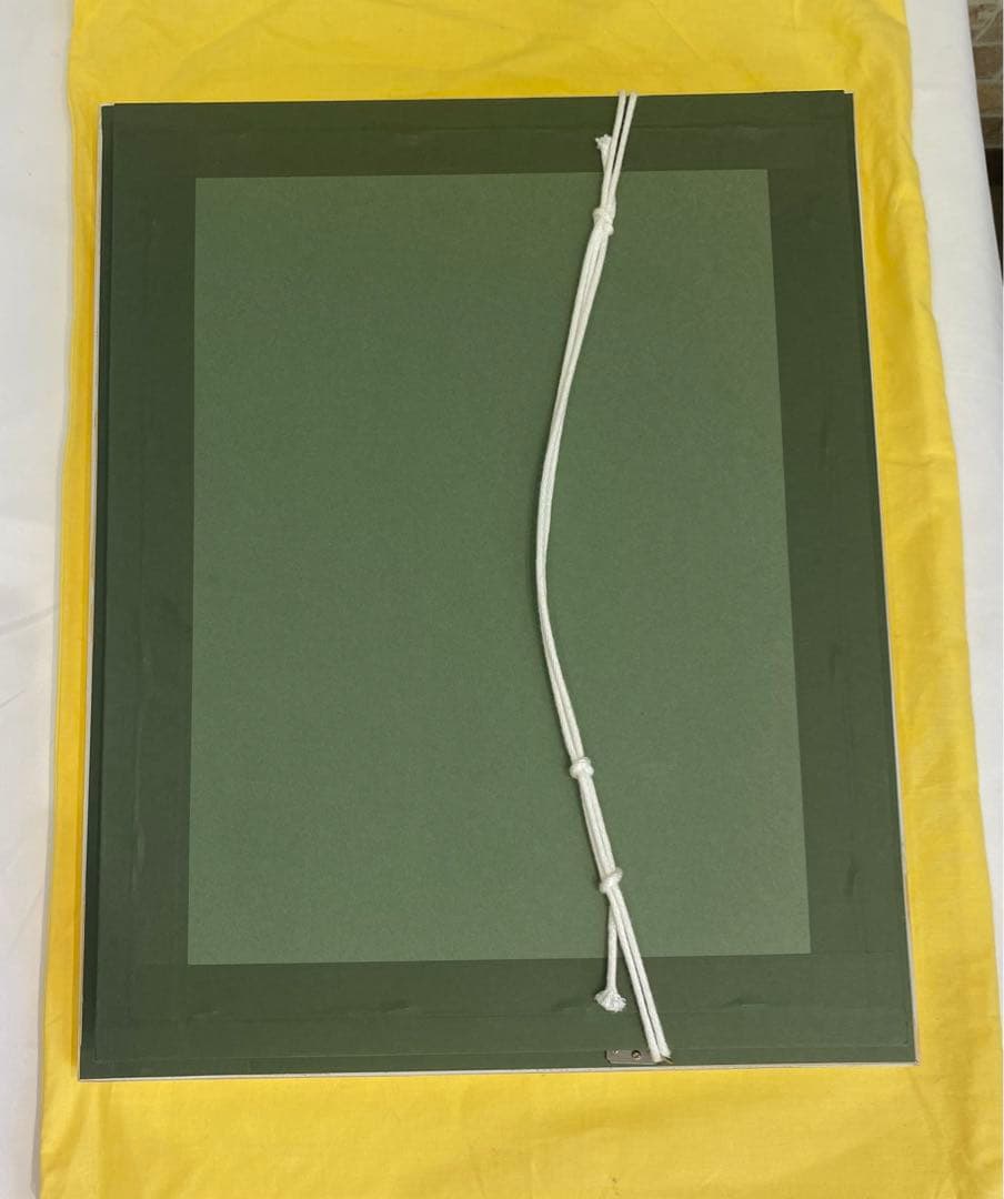 【未使用】水森亜土　「ボレロ」　版画　アーカイバル　限定200点　額縁入り