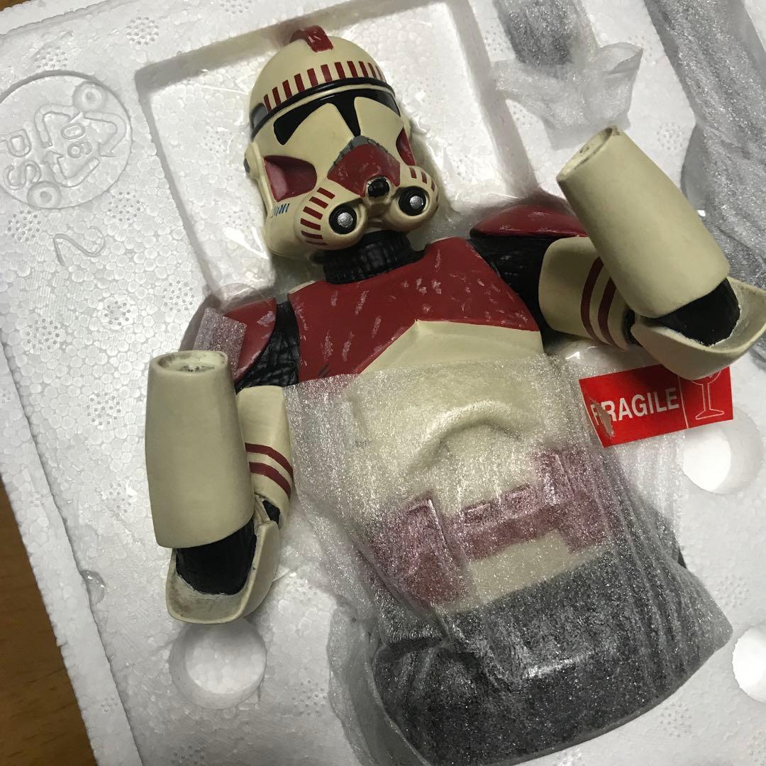 スターウォーズ　ショックトゥルーパー　ミニバスト　バストアップ付