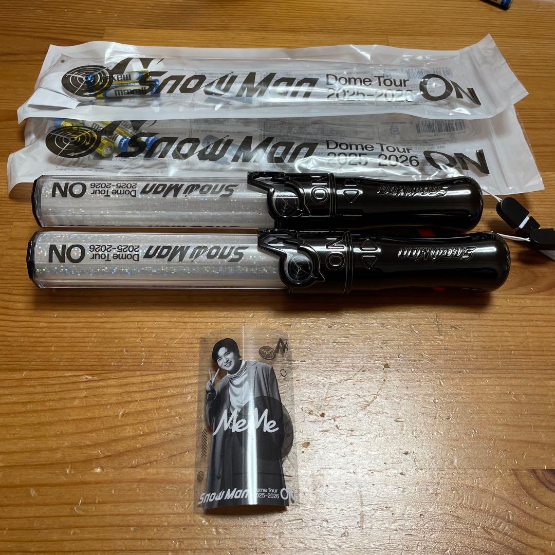  Man Dome Tour 2025-2026 ペンライト 2本セット