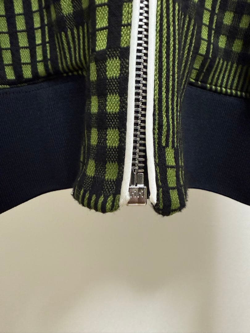 ジャケット・アウター MARNI Green & Black Jacquard Jacket