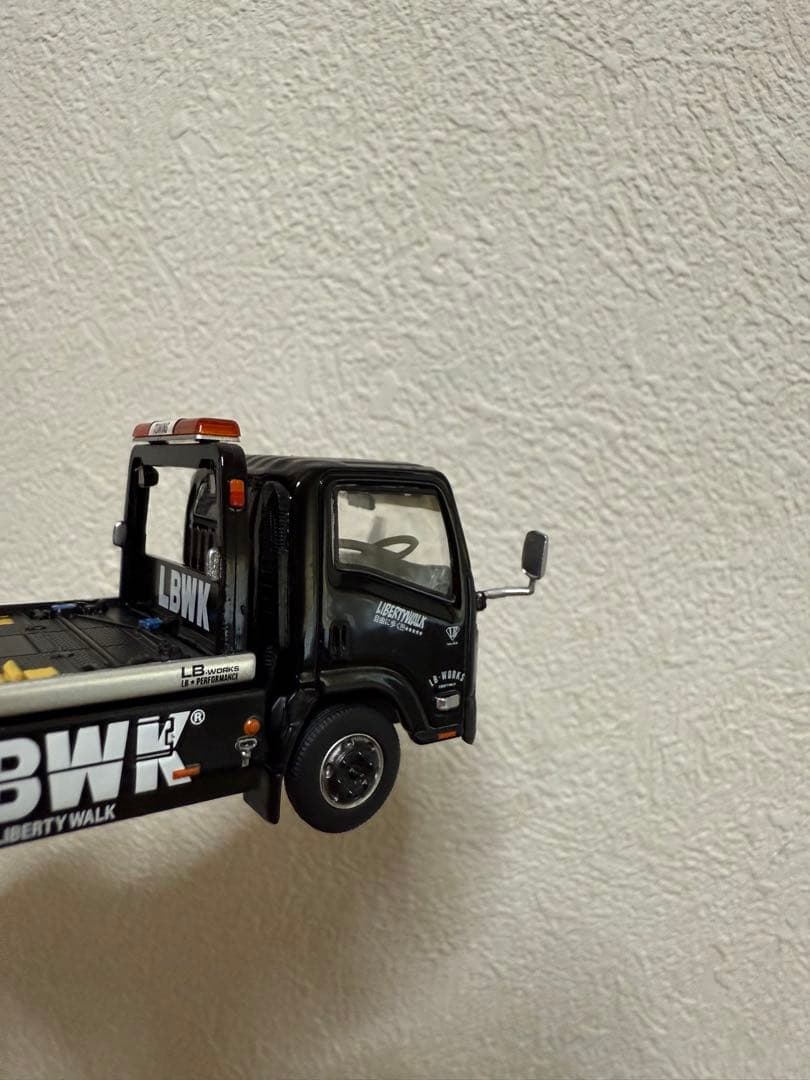 キ*ド様 LBWK mini gt トラック いすゞ　エルフ　スロープ可動　積載