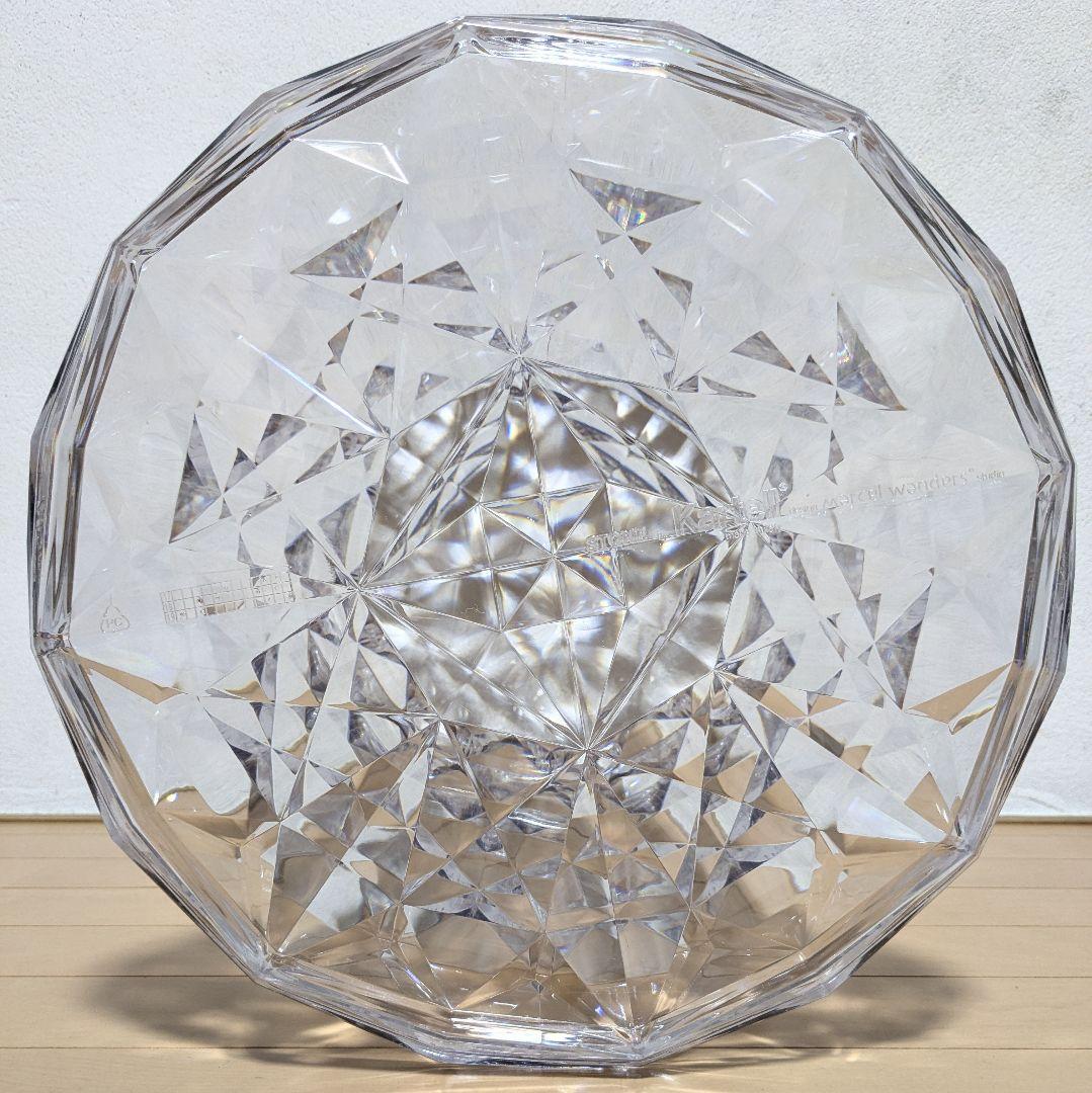 美品 Kartell STONE カルテル ストーン スツール クリスタル ④