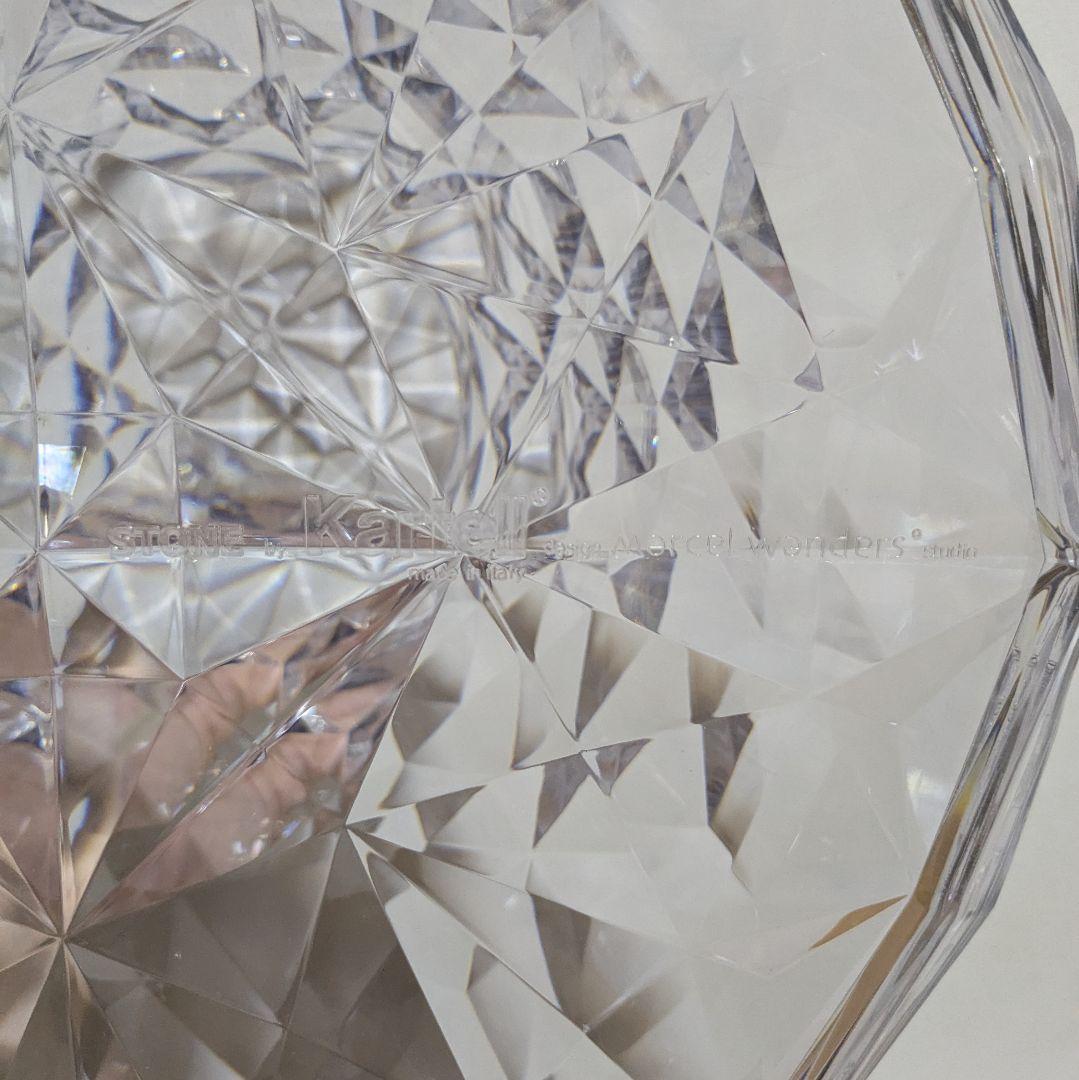 美品 Kartell STONE カルテル ストーン スツール クリスタル ④