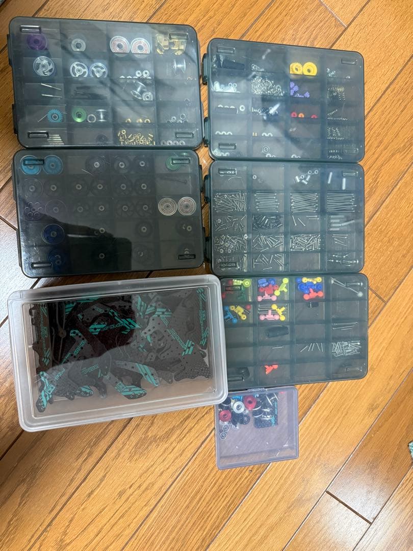 ミニ四駆パーツと工具　引退セット