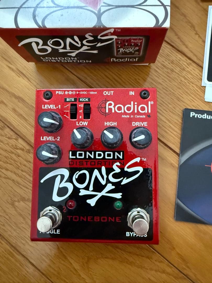 Radial London Bones Distortion ディストーション