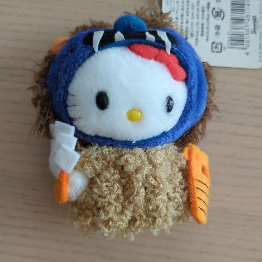 秋田限定 ご当地キティなまはげ ハローキティ ぬいぐるみ　2体セット