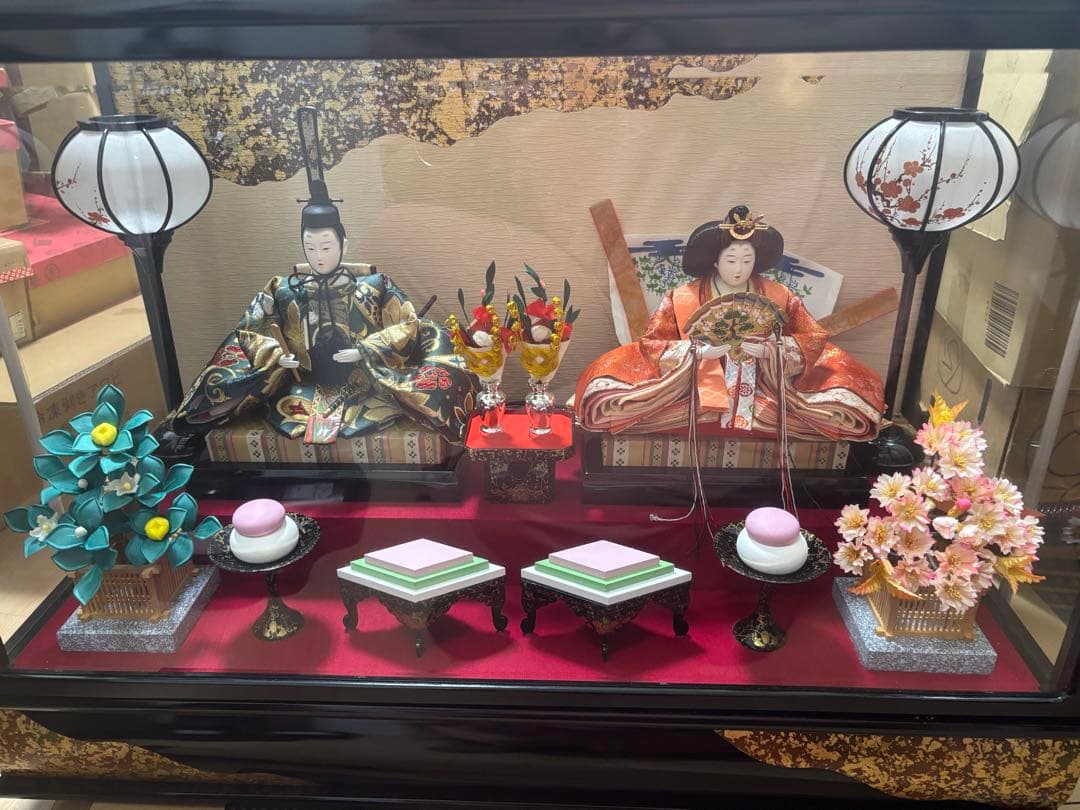 高級ケース入り ひな人形