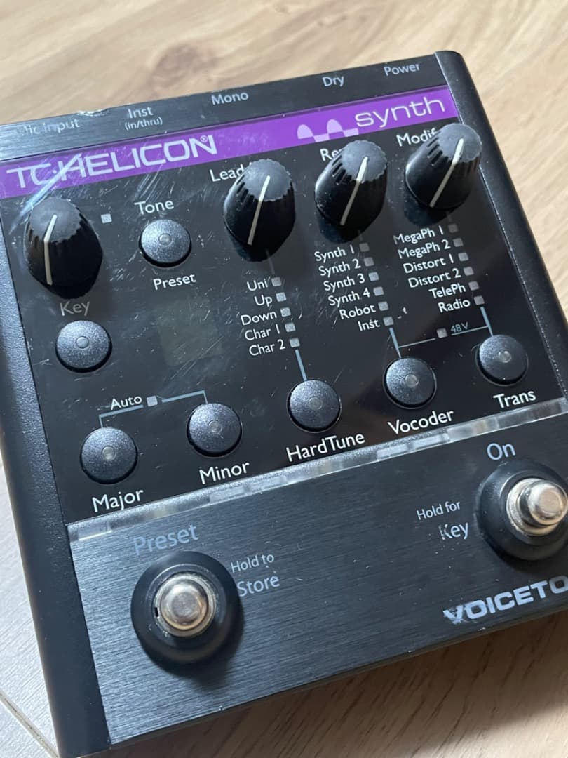 ギター TC-Helicon VoiceTone Synth