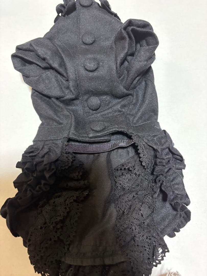 【ブルブブ】コートワンピース　（ブラック）