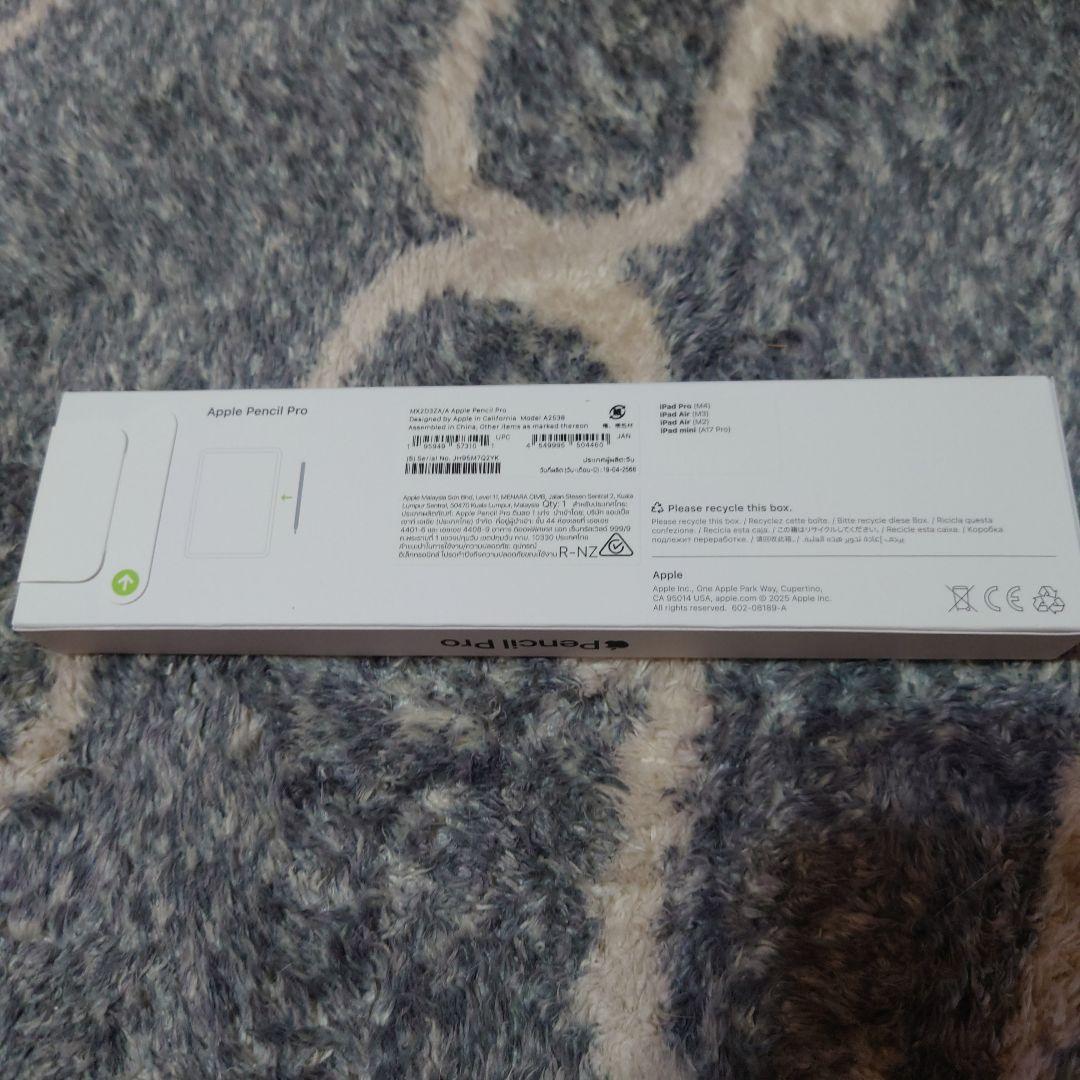 Apple Pencil pro 型番 MX2D3ZA/A