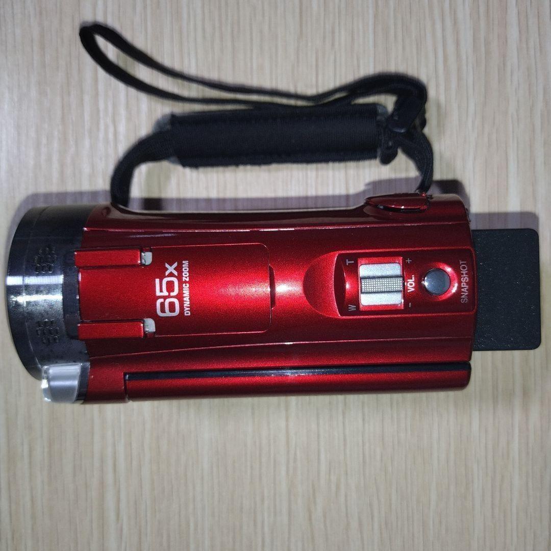 【動作良好】最終価格 JVC ケンウッド ビデオカメラ エブリオ GZ-E765