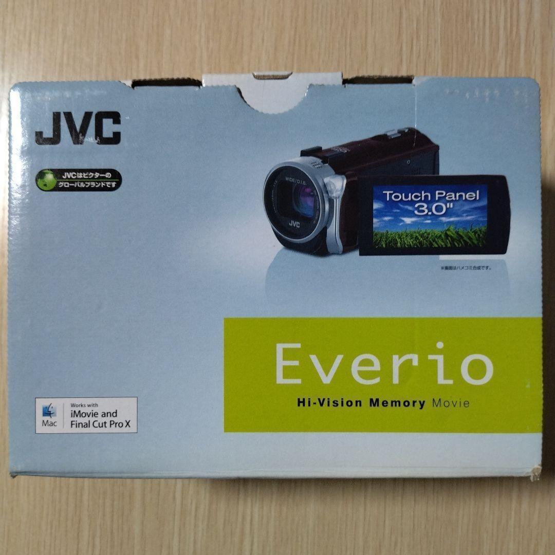 【動作良好】最終価格 JVC ケンウッド ビデオカメラ エブリオ GZ-E765