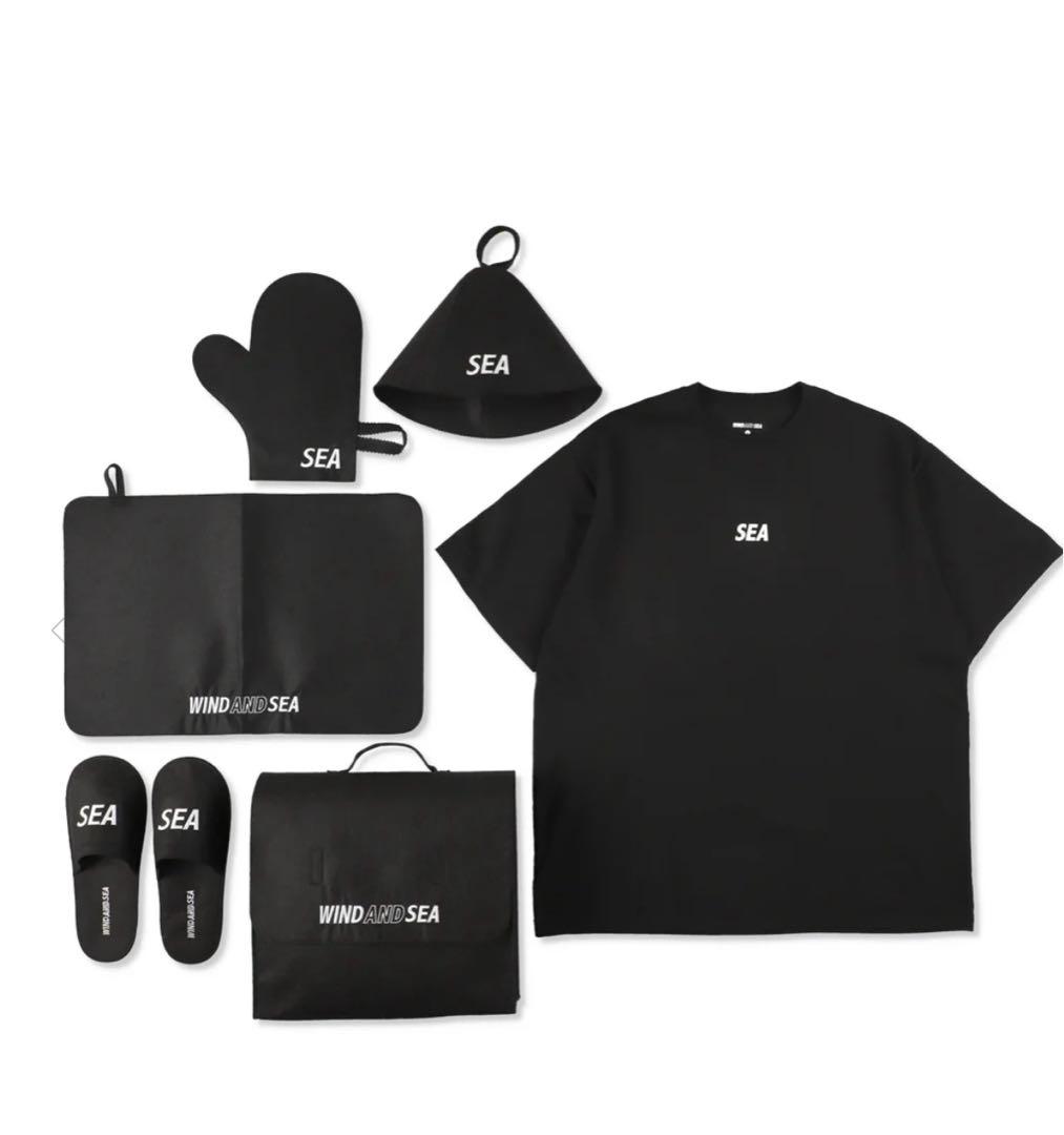 WIND AND SEA サウナセット　黒　抽選限定品