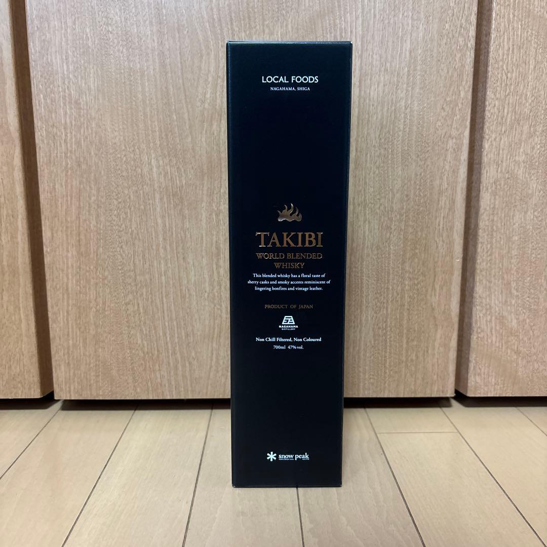 スノーピーク　TAKIBI World Blended Whisky ウイスキー