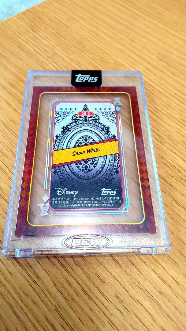 2025 Topps ディズニースノーホワイト 白雪姫　103/125