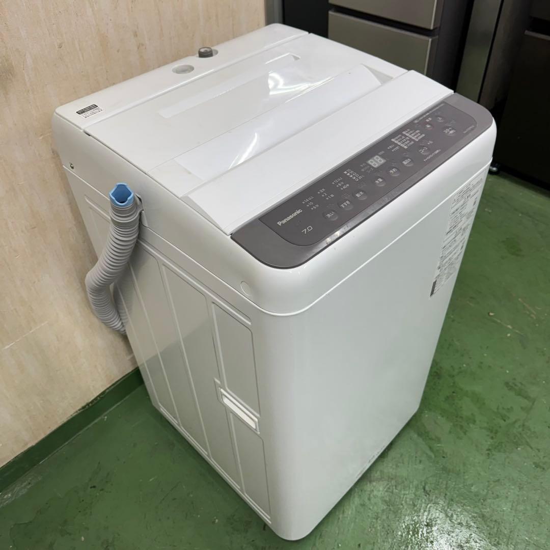 193 パナソニック　大容量　洗濯機　7キロ　小型　一人暮らし　同棲　ホワイト