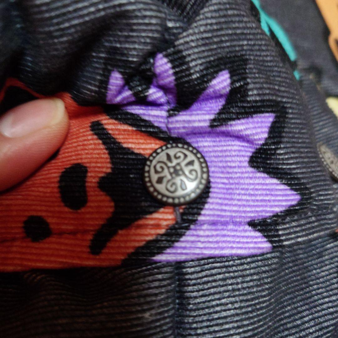 ☆go slow caravan☆コーデュロイ総柄 ハイスタンドパディングJKT