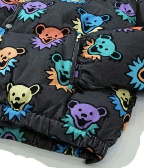 ☆go slow caravan☆コーデュロイ総柄 ハイスタンドパディングJKT