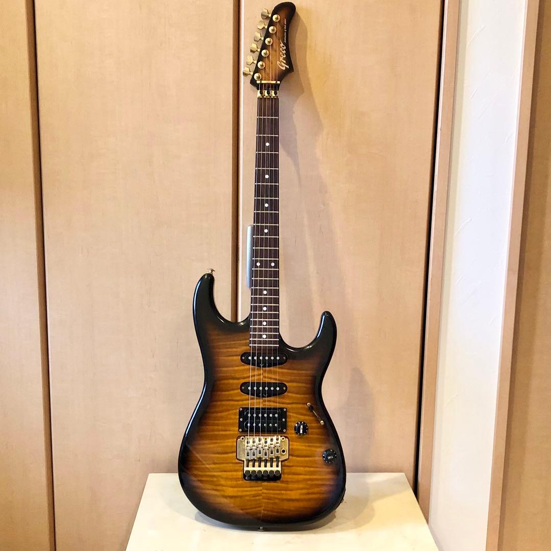 Greco GP-550 GF-Ⅱフロイドローズ搭載 SSH 虎杢 グレコ