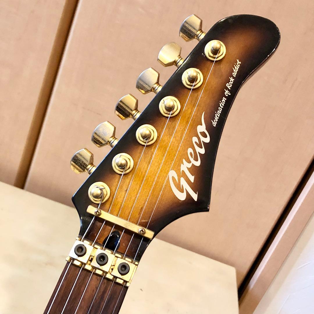 Greco GP-550 GF-Ⅱフロイドローズ搭載 SSH 虎杢 グレコ