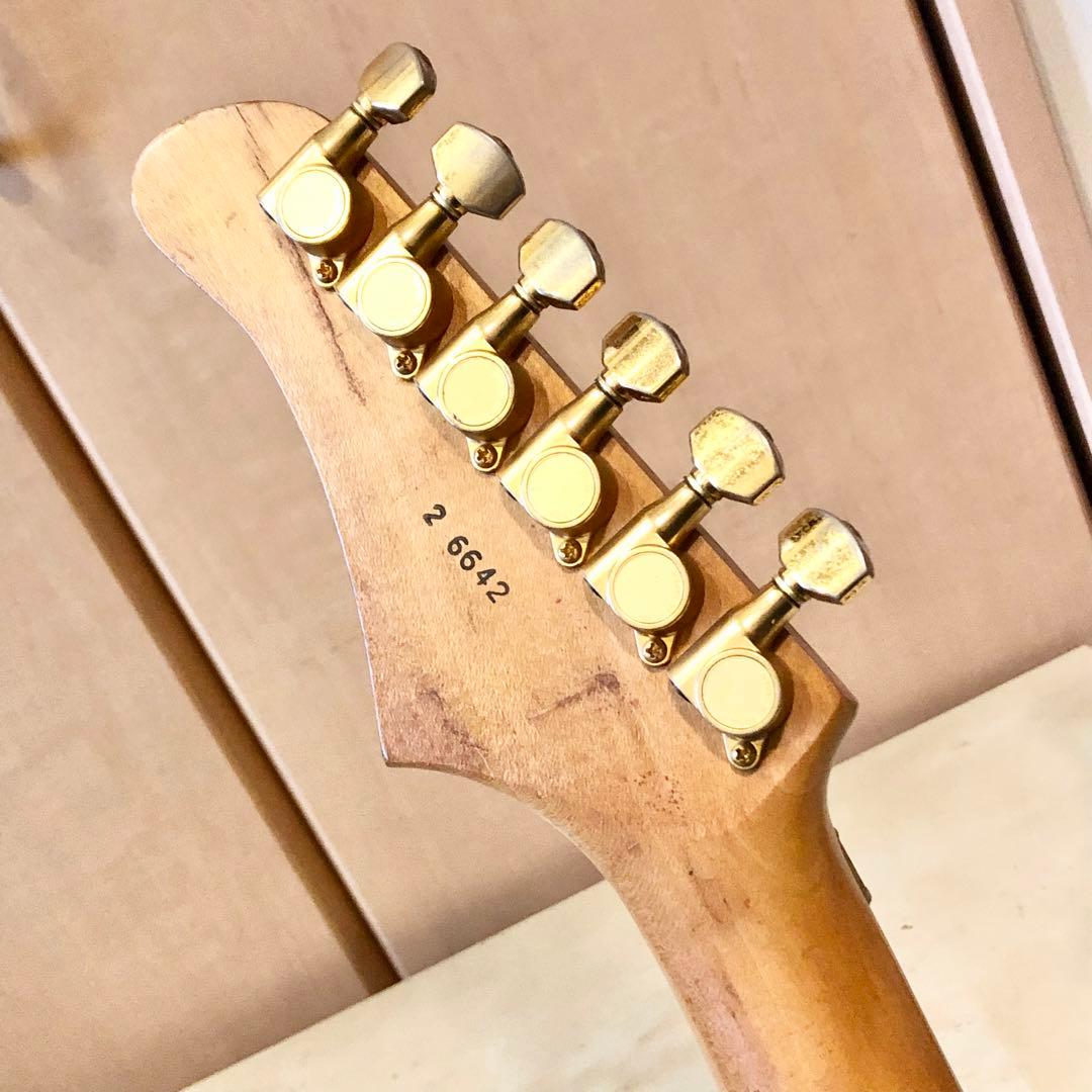 Greco GP-550 GF-Ⅱフロイドローズ搭載 SSH 虎杢 グレコ