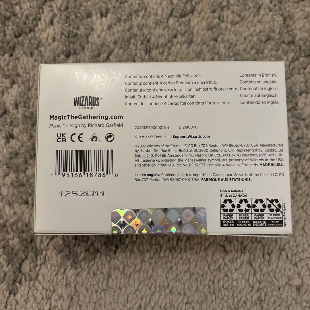 マジック：ザ・ギャザリング ネオンインクフォイルセット