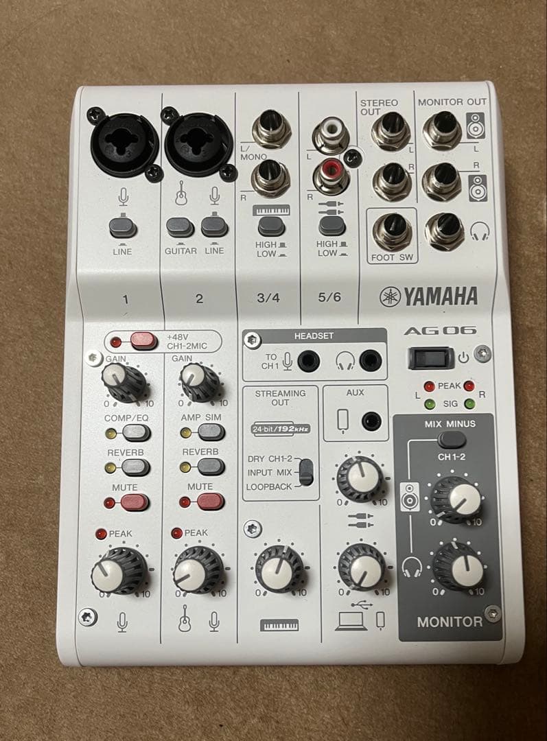 YAMAHA ヤマハ　AG06MK2