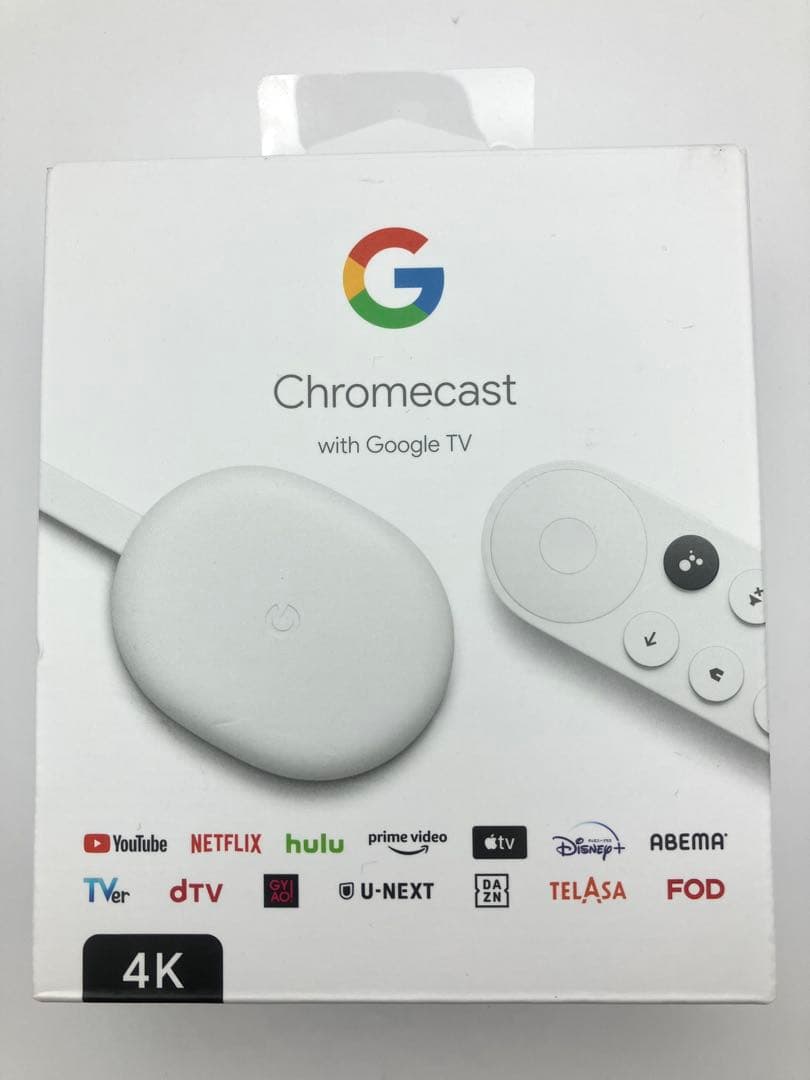 【美品】Chromecast with Google TV 4K