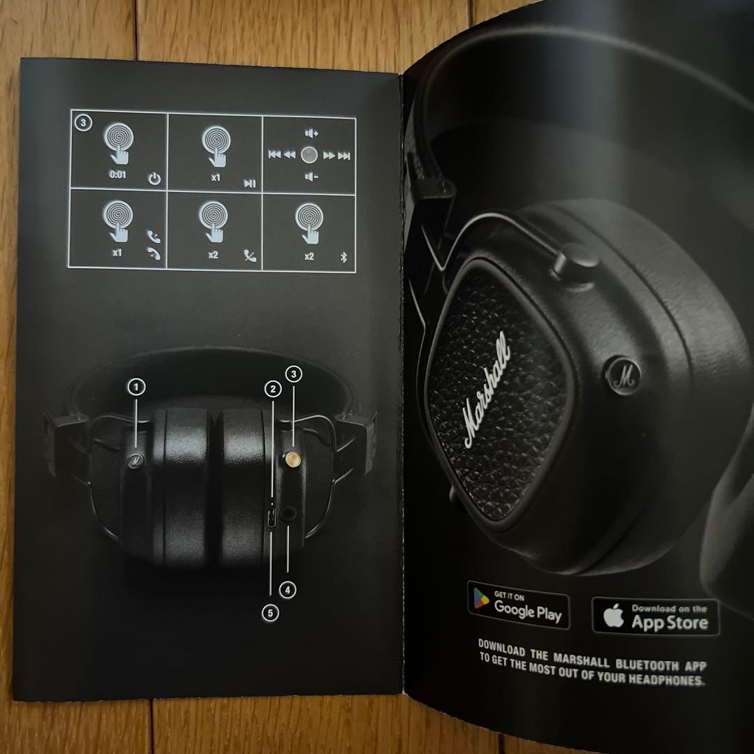 Marshall MAJOR V ヘッドホン ワイヤレス マーシャル