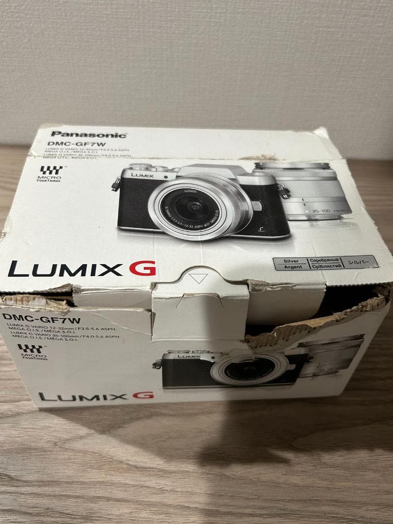 ★送料無料★美品 Panasonic LUMIX DMC-GF7W ミラーレス